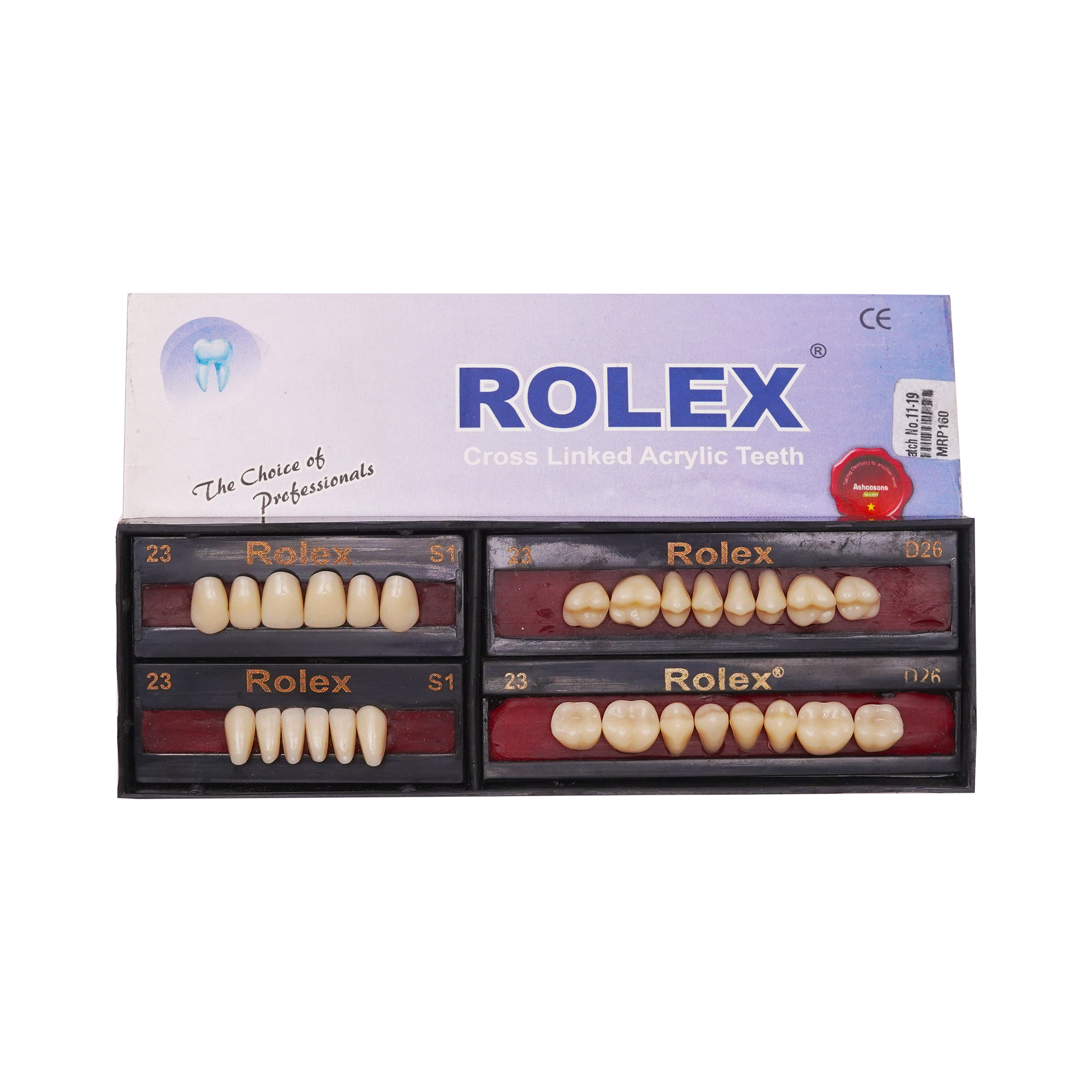 Rolex Cross Linked Acrylic Teeth (Full Set)